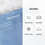 BioDance Seawater Hydrating Mask - Soothing & Cleansing (Blue) 3
