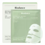 BioDance Seawater Hydrating Mask - Soothing & Cleansing (Green) 2
