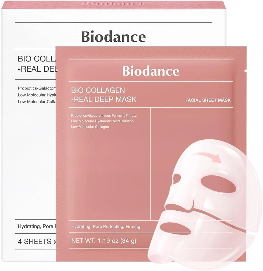BioDance Seawater Hydrating Mask - Soothing & Cleansing (Pink)