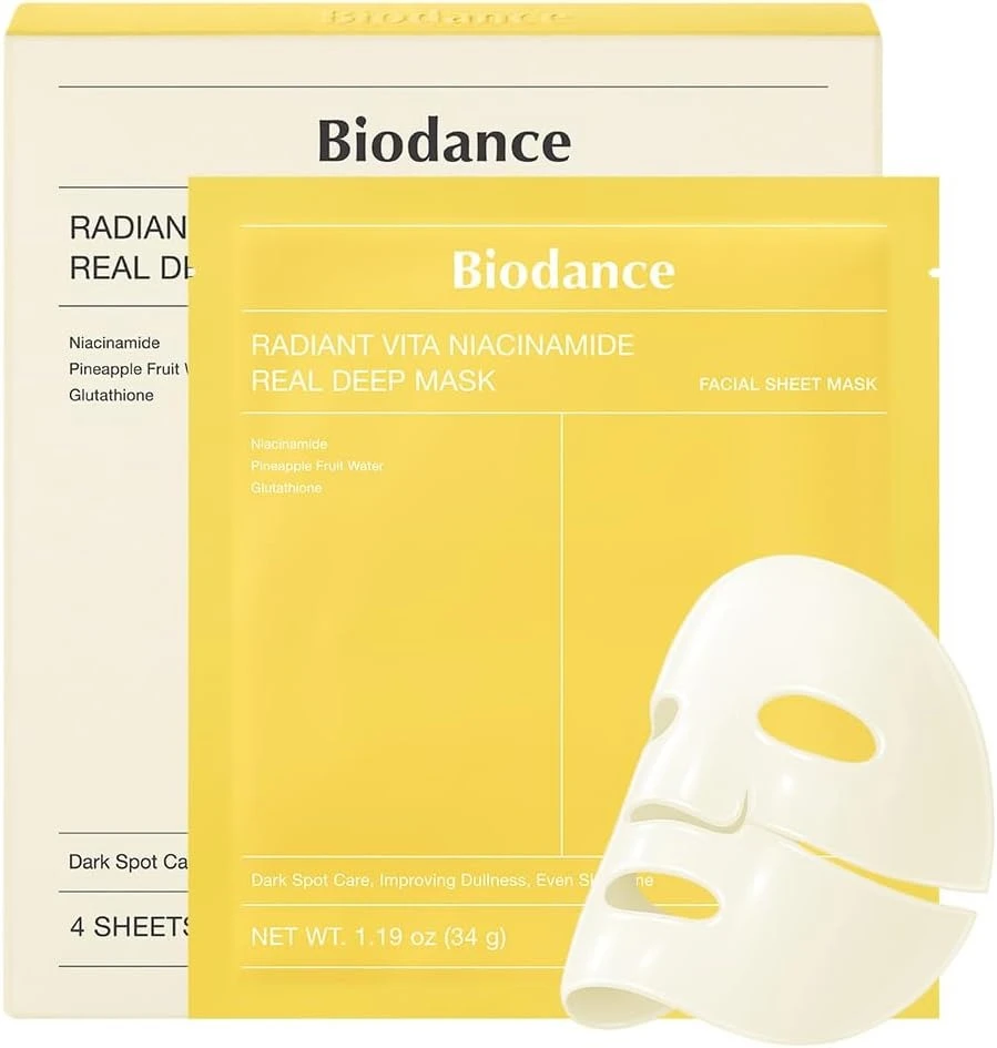 BioDance Seawater Hydrating Mask - Soothing & Cleansing (Yellow)