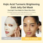 Medicube Kojic Acid Turmeric Brightening Gel Mask (Yellow)