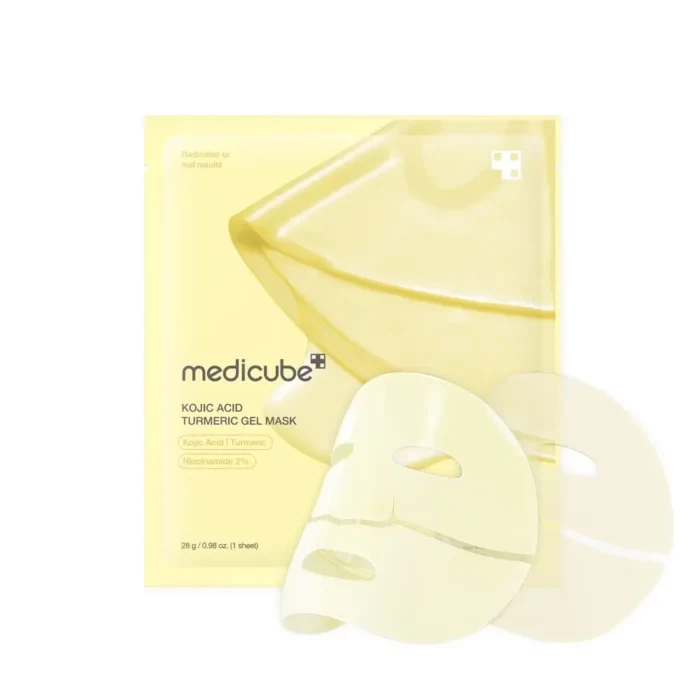 Medicube Kojic Acid Turmeric Brightening Gel Mask (Yellow)