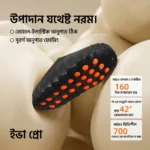 Two-Tone Acupressure EVA Clogs for Men & Women – Wave Thick Sole Non-Slip Breathable Slides and Slippers (Black) 8
